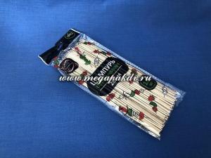 Палочки для шашлыка 20 см бамбук, 1*100 (100А/150К уп в кор)