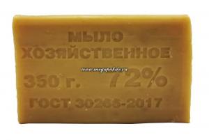 Мыло  хозяйственное 72%, 350гр., без упаковки (36) 
