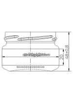 Банка 0,1 л, d-48 мм, h-55 мм, ТВИСТ 