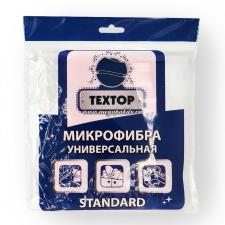 Салфетка из микр. STANDARD, 29х29 см, 1 шт в уп. (100), TEXTOP Арт. T197