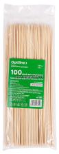 Палочки для шашлыка 20 см бамбук., 1*100 (100 уп в кор) Optiline арт 10-0851