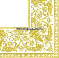 Салфетки 20 л. 33х33, 3-х сл., 16 уп/кор., Арт. 56037