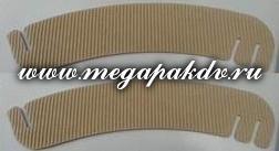 Манжета на стакан 280х55 мм, бурый МГК без печати, 2-х слойная, 1*50 шт. (1000 шт./20 уп. в кор.) Арт. 22-8197