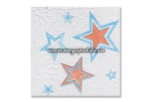 Салфетки ЗВЕЗДОЧКА 100л. 24х24см, 48 уп/кор. СК