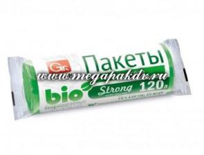 Пакеты для мусора 120 л, 20 мкм, ПНД, салат. (10 шт/рул, 32рул/кор) GRIFON Bio, Арт. 100-120