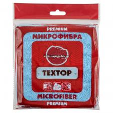 Салфетка из микр. PREMIUM, 30х30 см, 1 шт в уп. (100), TEXTOP Арт. T135