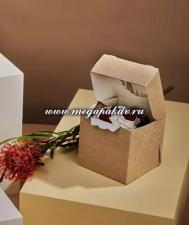 ECO MUF 1 OSQ для 1 маффина с окном (100х100 мм, h 100 мм) 1*25 (300 шт/12 уп. в кор.)