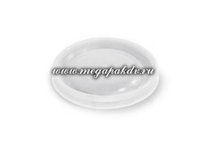 Крышка PP пластик.  для конт. бум. d-98 мм, 500 мл., прозрач., 1*40 (640 шт. /16 уп. в кор.) 