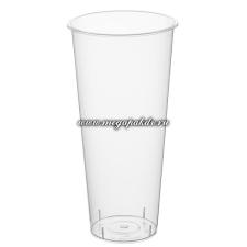 Стакан Bubble Cup 650 мл, d-90 мм, h-179 мм, прозрачный, ПП, Глянцевый, 1*10 шт. (200 шт./ 20 уп. в кор.), Арт. 1022ГП2